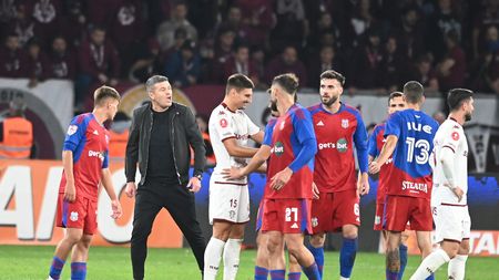 Uniți de FCSB, cei doi adversari au făcut pace după „războiul” de la CSA Steaua - Rapid. Cine sunt fotbaliștii care s-au întins la șuetă după fluierul de final din Ghencea | FOTO EXCLUSIV