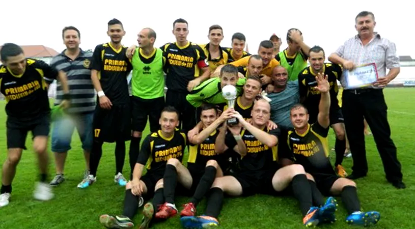 La primul sezon în Liga a IV-a,** FC Hidișel a câștigat și faza județeană a Cupei