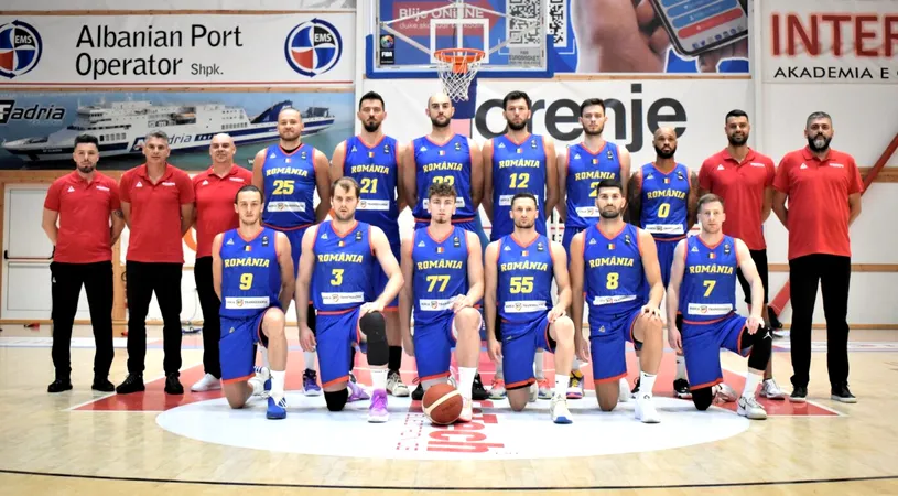 România, victorie cu Albania la baschet masculin! Ce rezultat trebuie să obținem în Slovacia pentru a trece de precalificările EuroBasket 2025