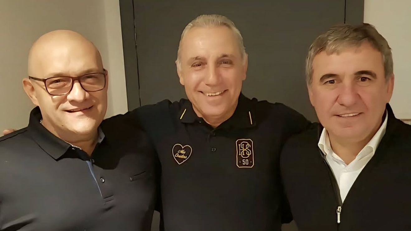 Imagine fabuloasă cu Gică Hagi şi Hristo Stoichkov! Cum i-a numit Gabi Balint pe cei doi