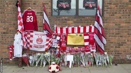 Gest fabulos al unul club de fotbal! Aberdeen a RETRAS locul de pe stadion al unui fan, după decesul acestuia