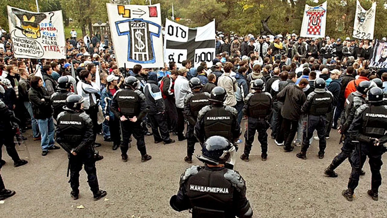 Sârbii au învățat din greșelile de acum doi ani!** Cum au evitat ca tribunele de pe San Siro să se transforme în teatru de război la meciul Inter - Partizan