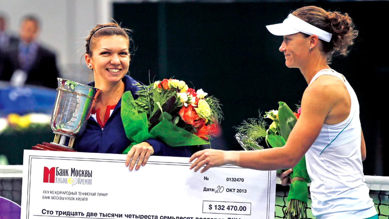Anul majoratului! Halep a câștigat la Moscova  al cincilea titlu al anului! Simona, cea mai bună sportivă din România în 2013