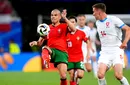 🚨 Portugalia – Cehia 1-1, în Grupa E de la EURO 2024. Hranac își trimite mingea în propria poartă