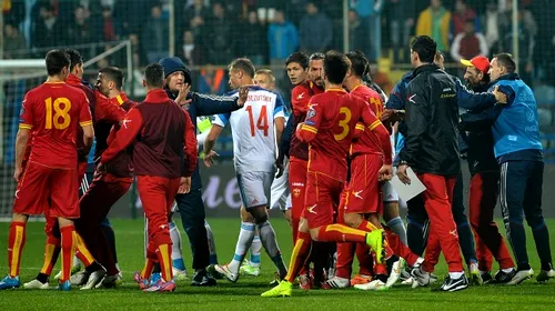 UEFA așteaptă raportul de la meciul Muntenegru – Rusia pentru a deschide o procedură disciplinară