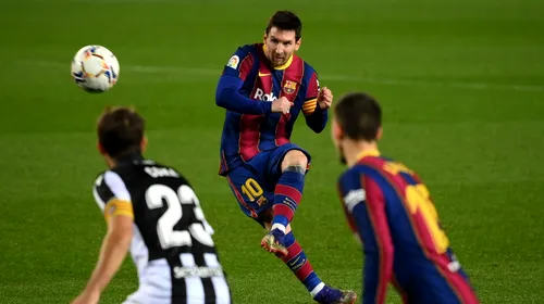 Leo Messi o scoate pe Barcelona din criză! Gol superb reușit de starul argentinian, care l-a egalat pe legendarul Pele