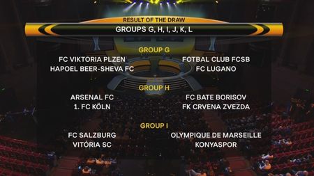 Tragerea la sorți și "Steaua norocoasă" a FCSB-ului! Elevii lui Dică joacă din nou cu Viktoria Plzen și luptă pentru primul loc în grupă! Programul vicecampioanei și componența grupelor