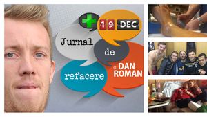 Jurnalul de refacere al lui Dan Roman, ziua 71: "De mâine încep programul cu două antrenamente pe zi"