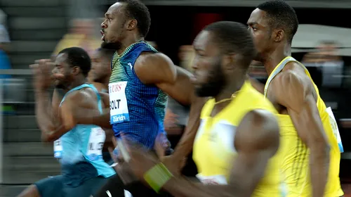 Pariul lui Bolt. Vrea să-și doboare recordul mondial la 200 m. Care e recordul României și cui îi aparține