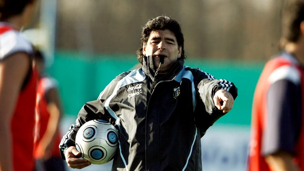 Maradona ia 72 000 euro pe lună