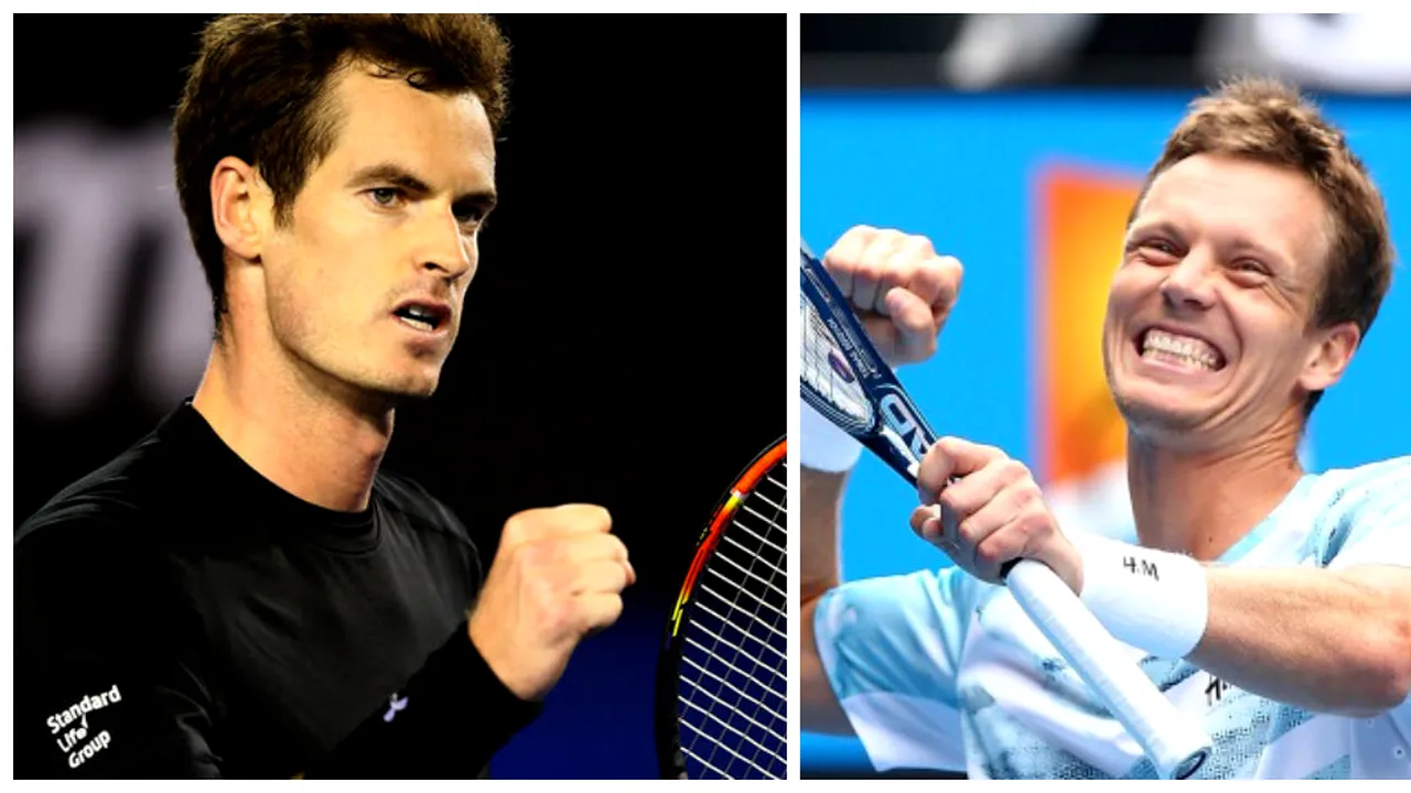 Viitoarele soții ale tenismenilor Murray și Berdych își dispută propriul meci în tribuna de la Australian Open