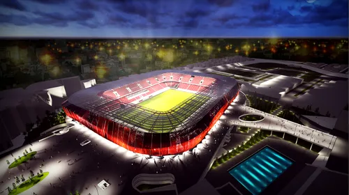 Adio, „Groapă”! Viitorul stadion Dinamo va fi ridicat la nivelul străzii. FOTO | Imagini spectaculoase cu noua arenă. Când va fi gata