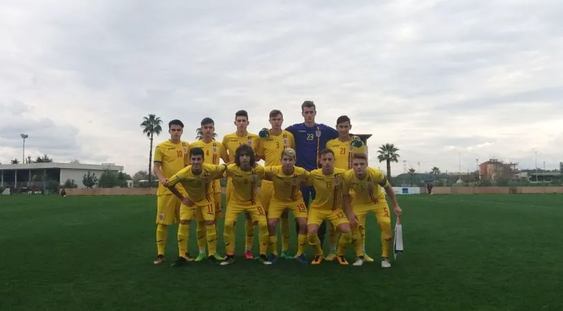 Naționala Under 17, zdrobită în amicalul cu Turcia! 