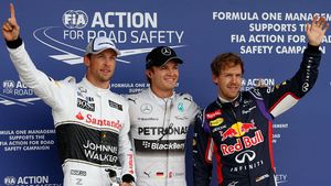 Nico Rosberg în pole position la GP-ul Marii Britanii. Vettel și Button, următorii pe grila de start