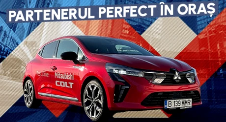 Cum Mitsubishi Colt demonstrează că mașinile mici sunt viitorul! Test în România - VIDEO