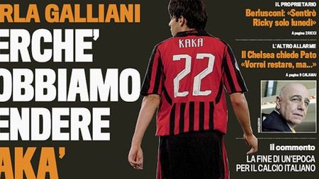 Război pe Kaka!** Spaniolii și italienii luptă pentru brazilian