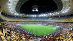 Explicația pentru starea gazonului de pe Arena Națională. Firma care a montat suprafața de joc de 240.000 de euro răspunde: "E firesc"