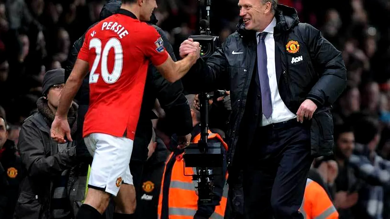 Vești bune pentru Moyes: van Persie a revenit la antrenamentele lui United! Rooney va juca contra lui Tottenham