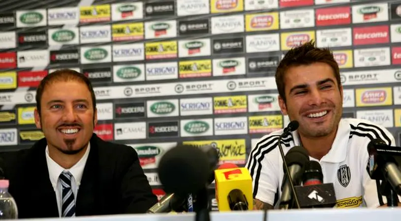 FOTO** Adrian Mutu, cu zâmbetul pe buze la primul antrenament cu Cesena