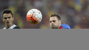 Steaua, a doua victorie consecutivă. Adi Popa: "Trei puncte foarte importante. Am venit aici să câștigăm ambele meciuri!". Mijlocașul l-a felicitat pe Gâlcă, noul antrenor al celor de la Espanyol. "Îi urez mult succes!"