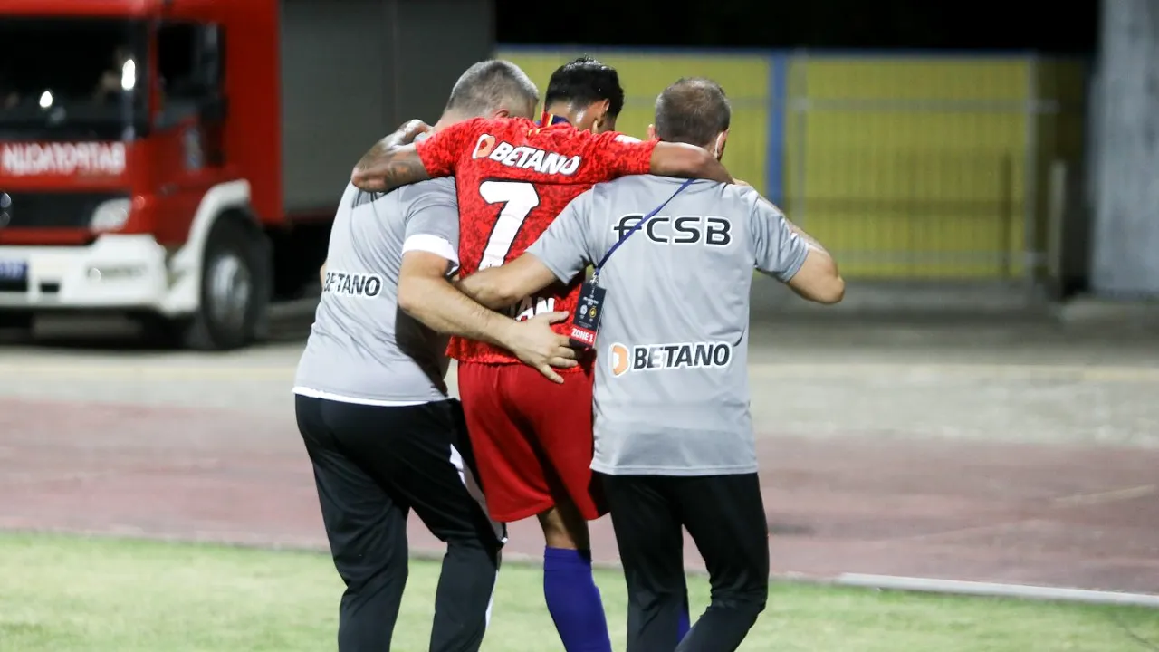 Toni Petrea a dezvăluit când va juca iar Coman pentru FCSB: „Florinel este încă accidentat!”