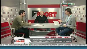 Bogdan Stelea este invitatul lui Costin Ștucan la "Ora de ProSport"