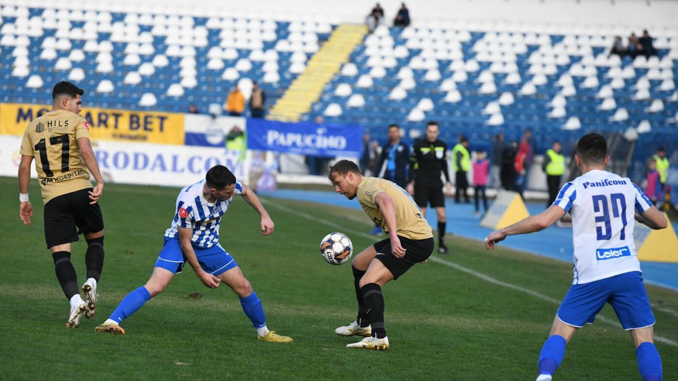 Poli Iași - FC Voluntari 3-1, în a 5-a etapă a play-out-ului din Superliga. Vâlceanu îi îngroapă pe ilfoveni după două gafe colosale