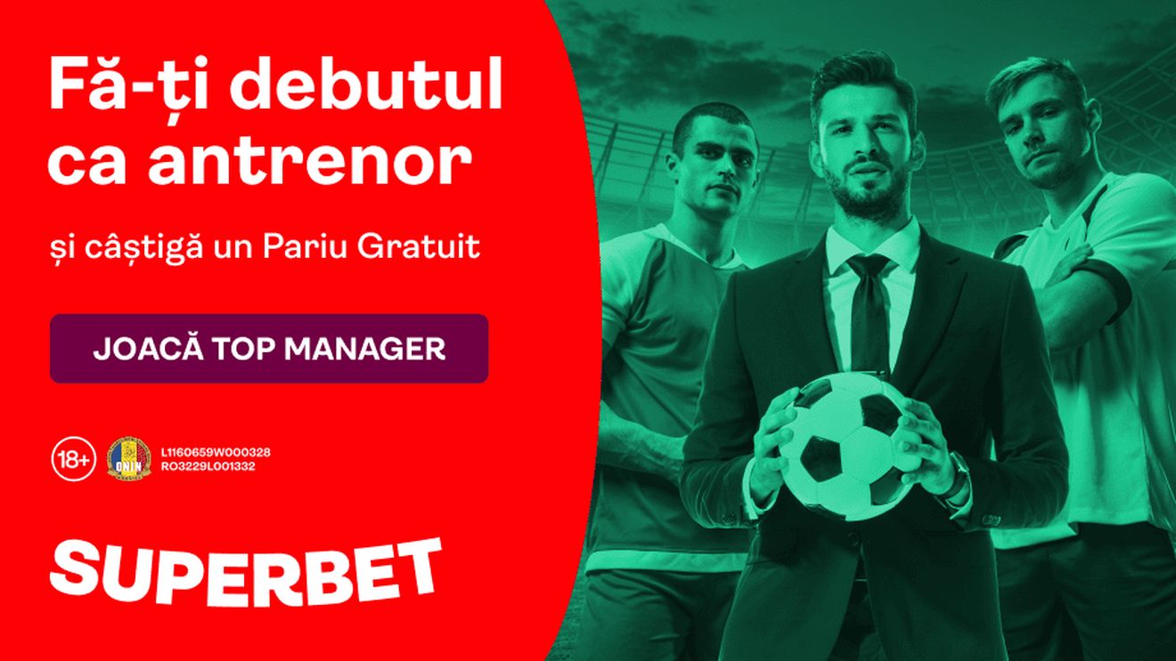 ADVERTORIAL | E timpul să devii Top Manager: participă gratuit la noul joc și alege-ți super echipa!