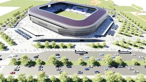 Stadion de 100 de milioane de euro în Superliga! Poate fi inaugurat în cupele europene