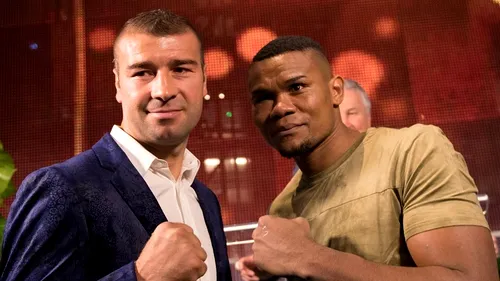 Au intrat pe linie dreaptă înaintea meciului de sâmbătă. Lucian Bute și Eleider Alvarez au trecut cântarul oficial