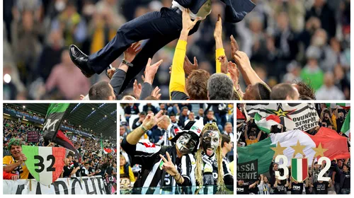 FOTO & VIDEO – Juventus a declanșat fiesta pentru titlul cu numărul 30