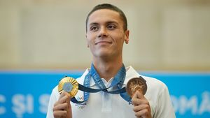 David Popovici a apărut pe pagina oficială a Jocurilor Olimpice. Mesajul de mii de like-uri al marelui campion. „Acesta e locul meu de fericire”