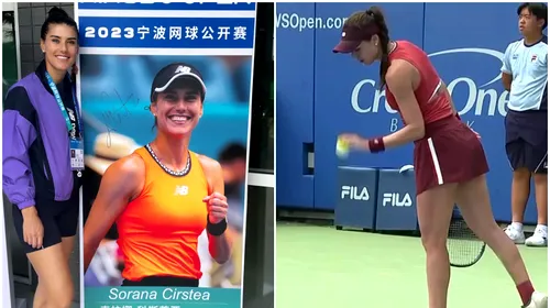 Surpriza de care a avut parte Sorana Cîrstea în China! Organizatorii turneului de la Ningbo au făcut-o să radieze de fericire | FOTO