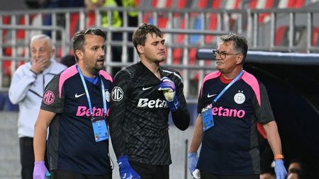 Anunț despre Matei Popa. Ce se întâmplă cu portarul FCSB după ce a ieșit în lacrimi