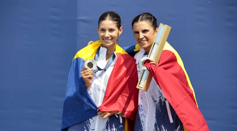 Gianina van Groningen și Ionela Cozmiuc au luat argintul la Jocurile Olimpice! Ce performanță pentru sportivele din România!