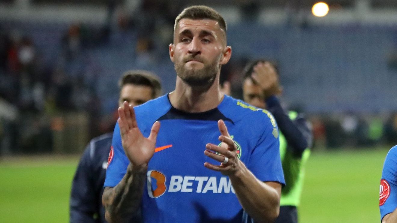 „Henț! Henț! Henț!”. Ovidiu Popescu a fost filmat de camerele TV în timp ce cerea disperat penalty în minutul 87, la cea mai controversată fază din FCSB - Voluntari! Comentatorii au reacționat instant: „L-a lovit în mână, dar e lângă corp” | VIDEO