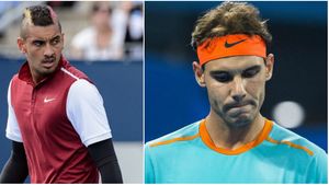 Nick Kyrgios și-a dat din nou în petec, la Miami. Australianul s-a certat cu arbitrul și a trimis săgeți către Nadal: "Dacă făcea el asta, închideai ochii"