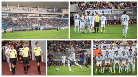 Număr important de spectatori în tribune la Târgu Jiu, cum Viitorul Pandurii doar visează, la debutul noii echipe a municipiului din Gorj