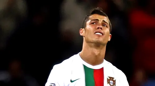 Ronaldo: „Mă simt distrus, total dezolat, frustrat și resimt o tristețe de neimaginat”