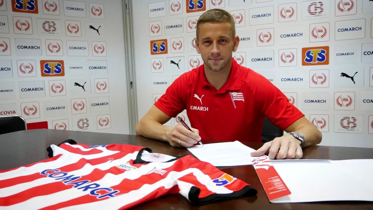 Transfer bombă la Dinamo: un mijlocaș cu selecții în naționala Poloniei semnează! Cine e Janusz Gol, fostul căpitan al Cracoviei! EXCLUSIV