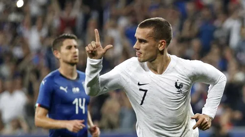 Franța – Italia 3-1. Victorie fără emoții pentru Griezmann și Pogba. VIDEO | Dembele a înscris golul serii