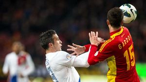 FIFA a sancționat FRF pentru incidentele din Olanda