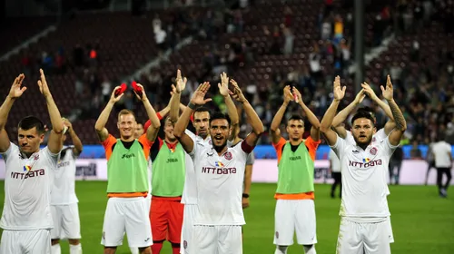 Chindia Târgoviște – CFR Cluj 0-1! Campioana României se califică în optimi prin golul lui Tambe. Meci sărac în ocazii cu echipa lui Viorel Moldovan