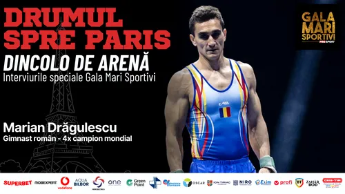 Marian Drăgulescu, anunț important la Gala Mari Sportivi ProSport 2023. În ce calitate va fi prezent la Jocurile Olimpice de la Paris. VIDEO