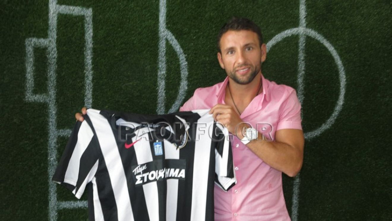 Răzvan Raț, decisiv pentru PAOK. A dat două pase de gol în meciul care poate aduce titlul echipei sale după 30 de ani