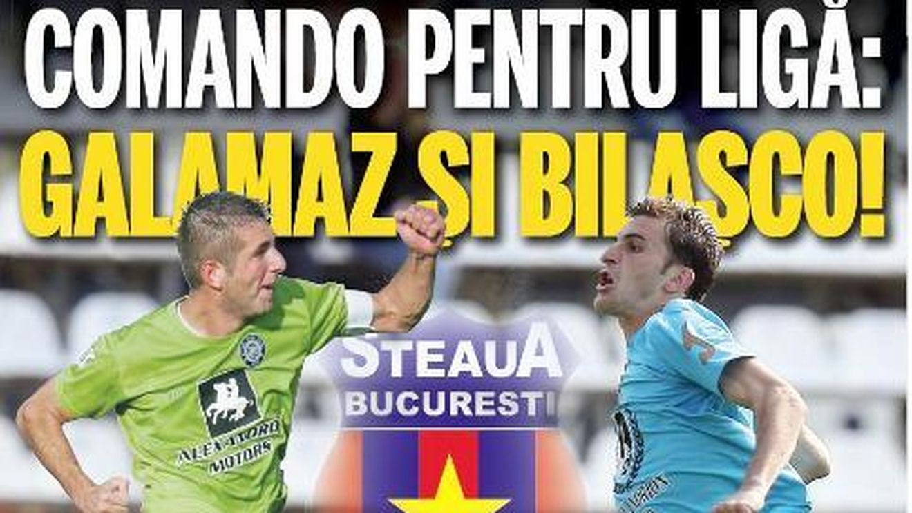 Vin Bilașco și Galamaz în Ghencea