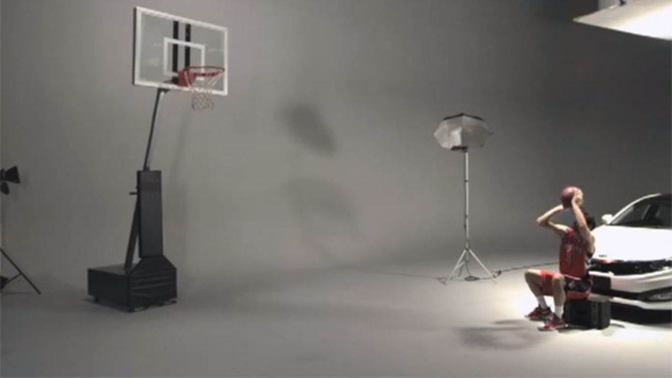 VIDEO** Trickshots cu un vicecampion olimpic! Spectacol cu trei aruncări, toate "ratate"