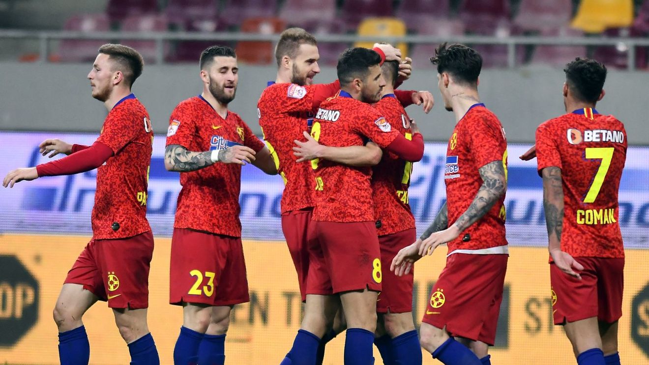 Clasamentul coeficienților UEFA al echipelor din Liga 1 pentru sezonul 2020 - 2021. FCSB e în cădere liberă. Becali riscă să piardă banii din Europa