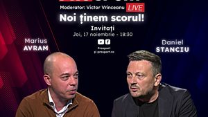 ProSport Live, o nouă ediție premium pe prosport.ro! Daniel Stanciu, directorul executiv de la FC Argeș, și Marius Avram, fostul arbitru FIFA, sunt invitații speciali ai emisiunii, de la 18:30