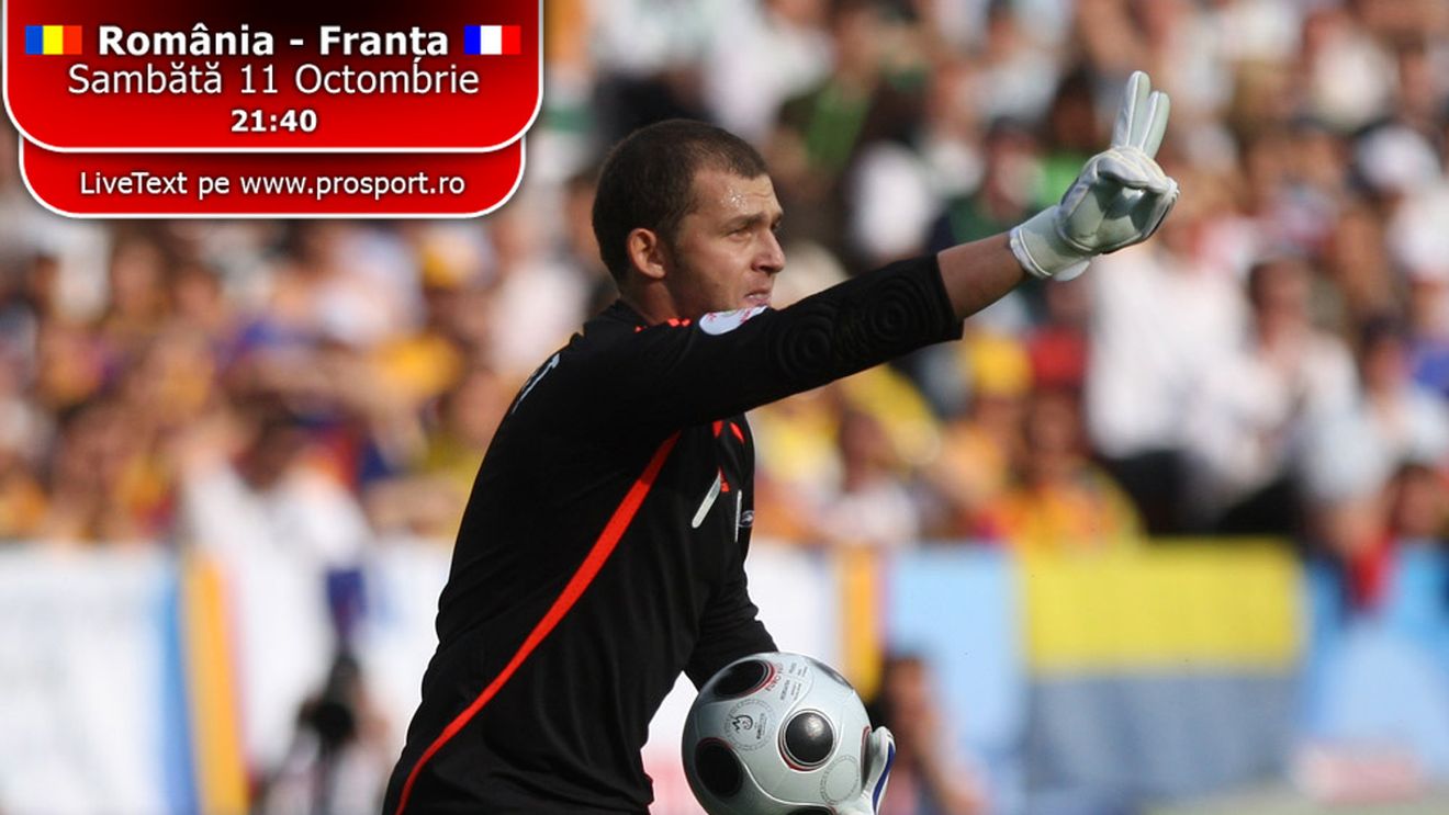 Lobonț : "Franța este favorită, dar facem totul să câștigăm!"